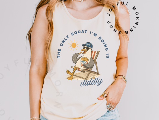 Diddly Squat Tank Top Comfort Colors