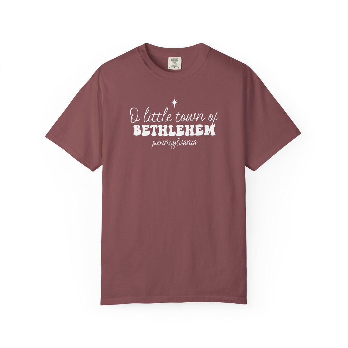 O Little Town of Bethlehem Comfort Colors T-Shirt