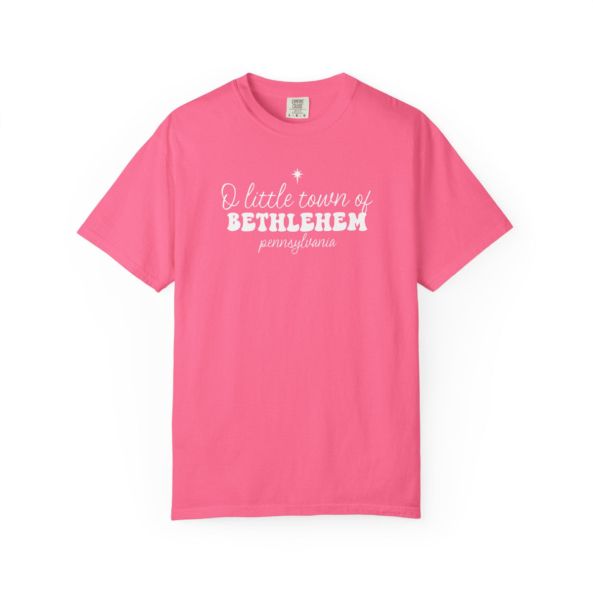 O Little Town of Bethlehem Comfort Colors T-Shirt