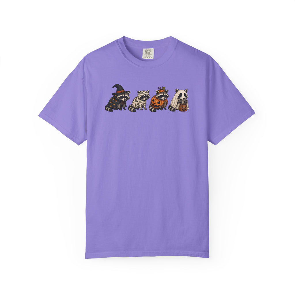 Raccoon Spooky Costume Comfort Colors T-Shirt
