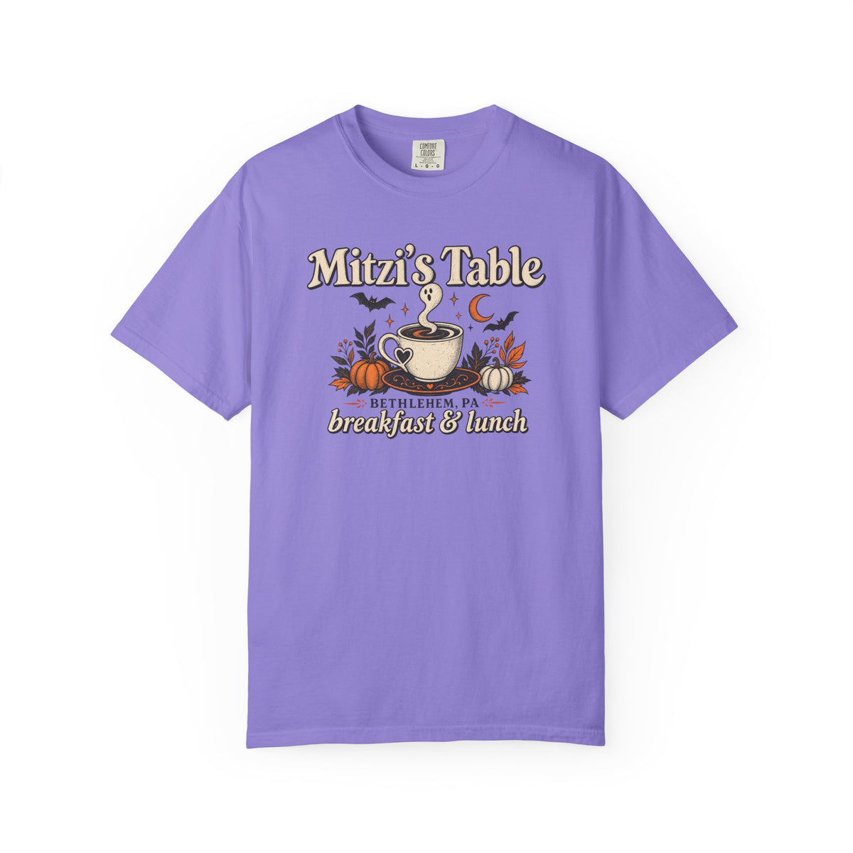 Mitzi's Table Halloween Comfort Colors T-Shirt