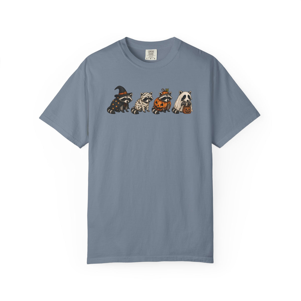 Raccoon Spooky Costume Comfort Colors T-Shirt