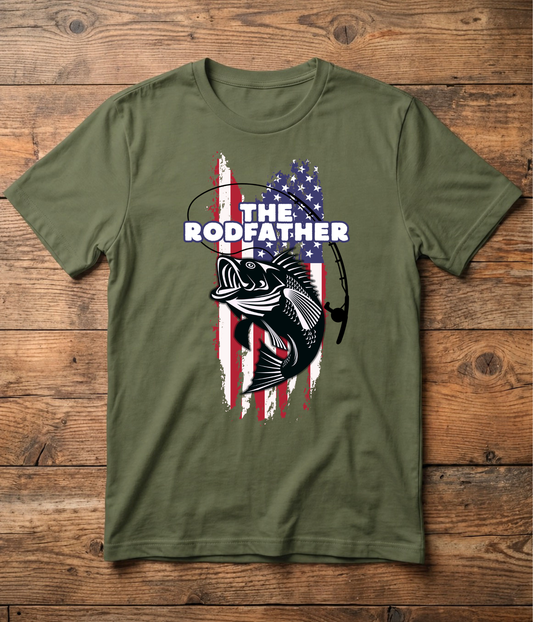 Rodfather Fathers Day T-Shirt