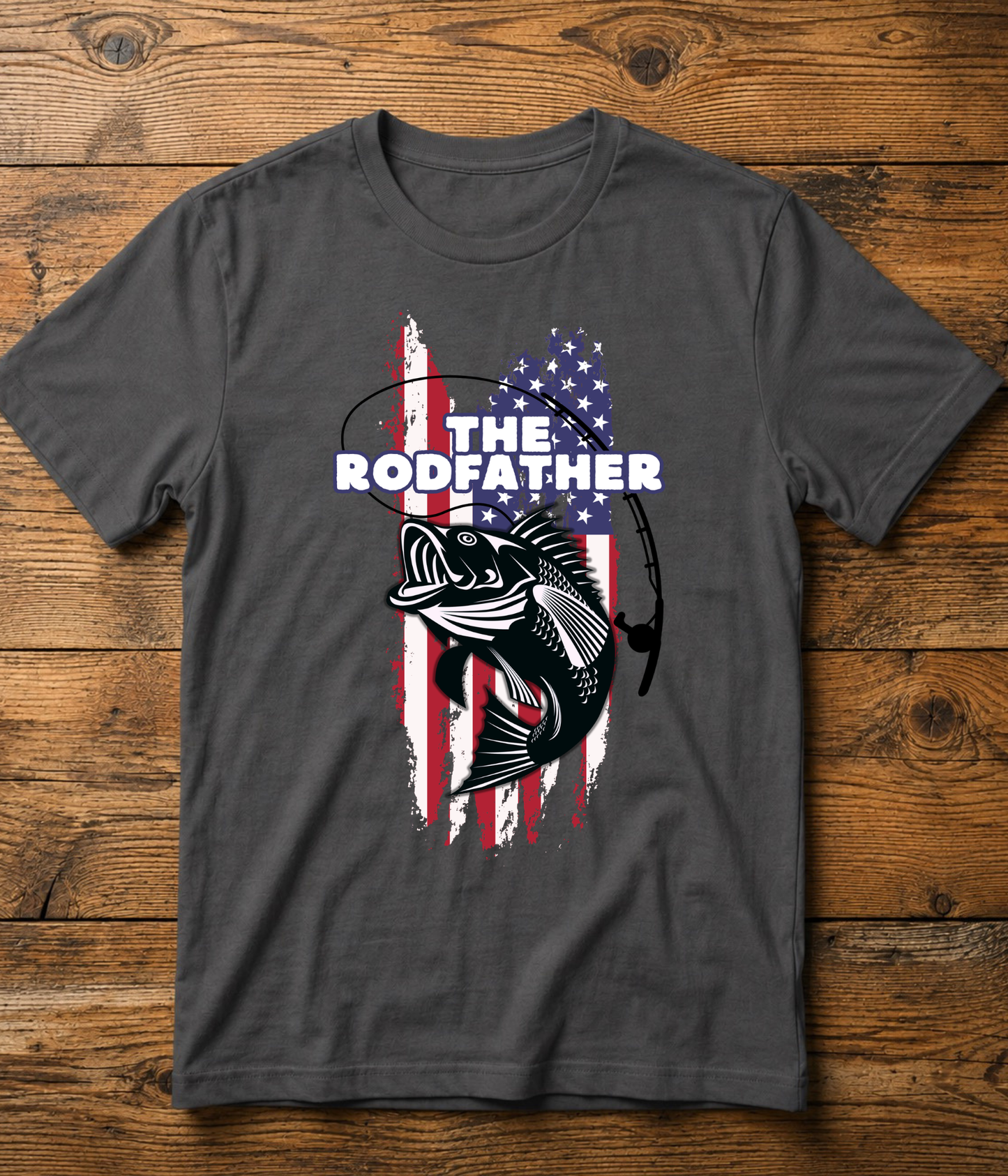 Rodfather Fathers Day T-Shirt