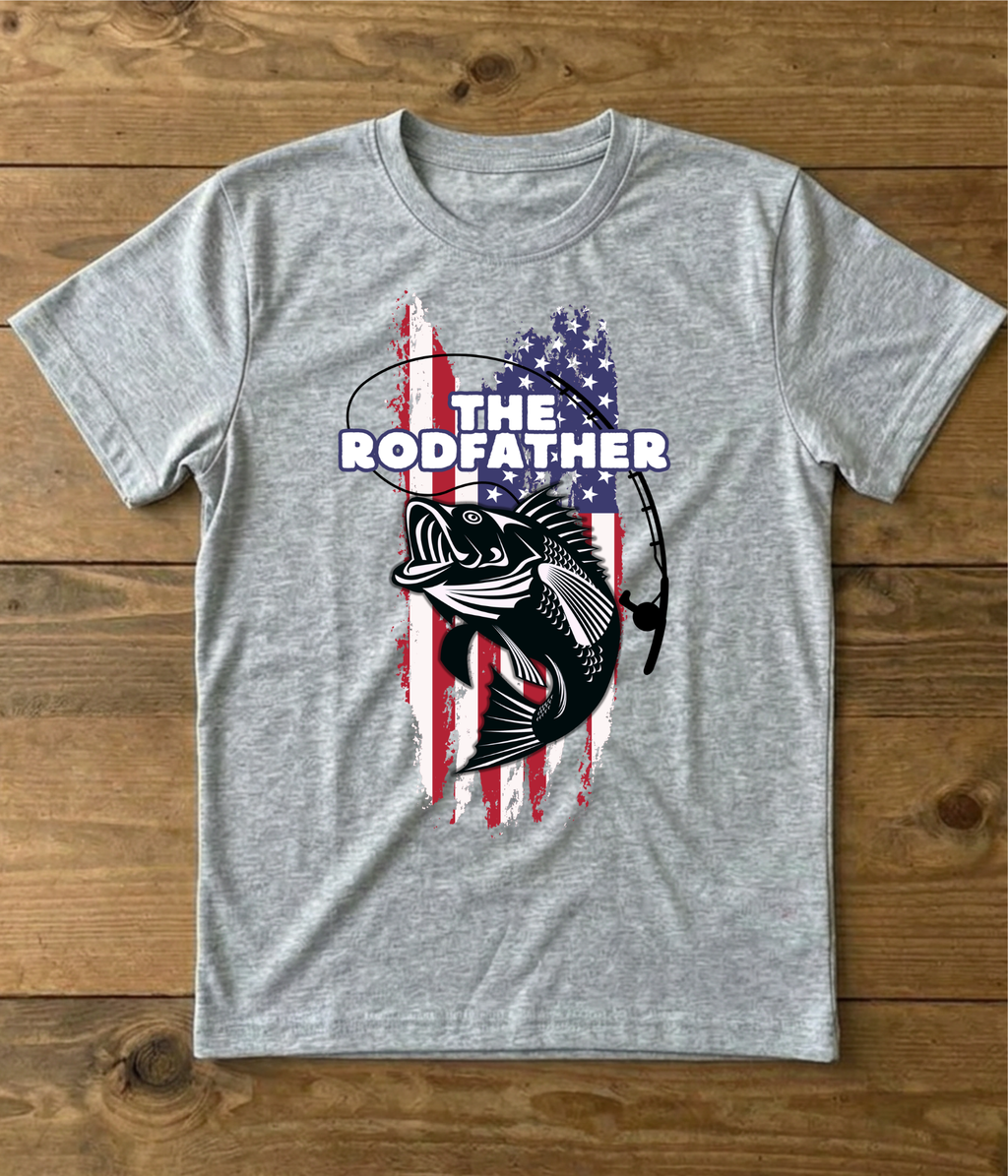 Rodfather Fathers Day T-Shirt