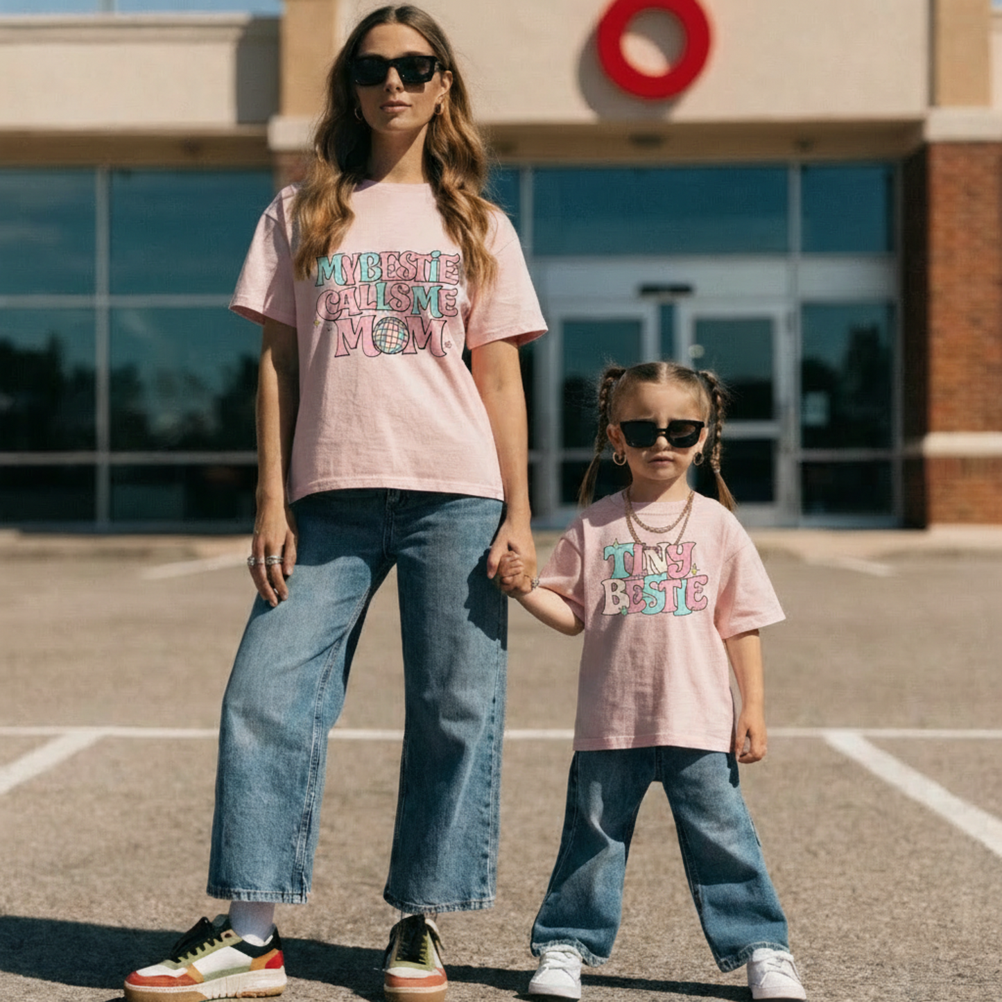 My Bestie Calls Me Mom T-Shirt Matching