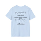 Person Behind Me Funny T-Shirt
