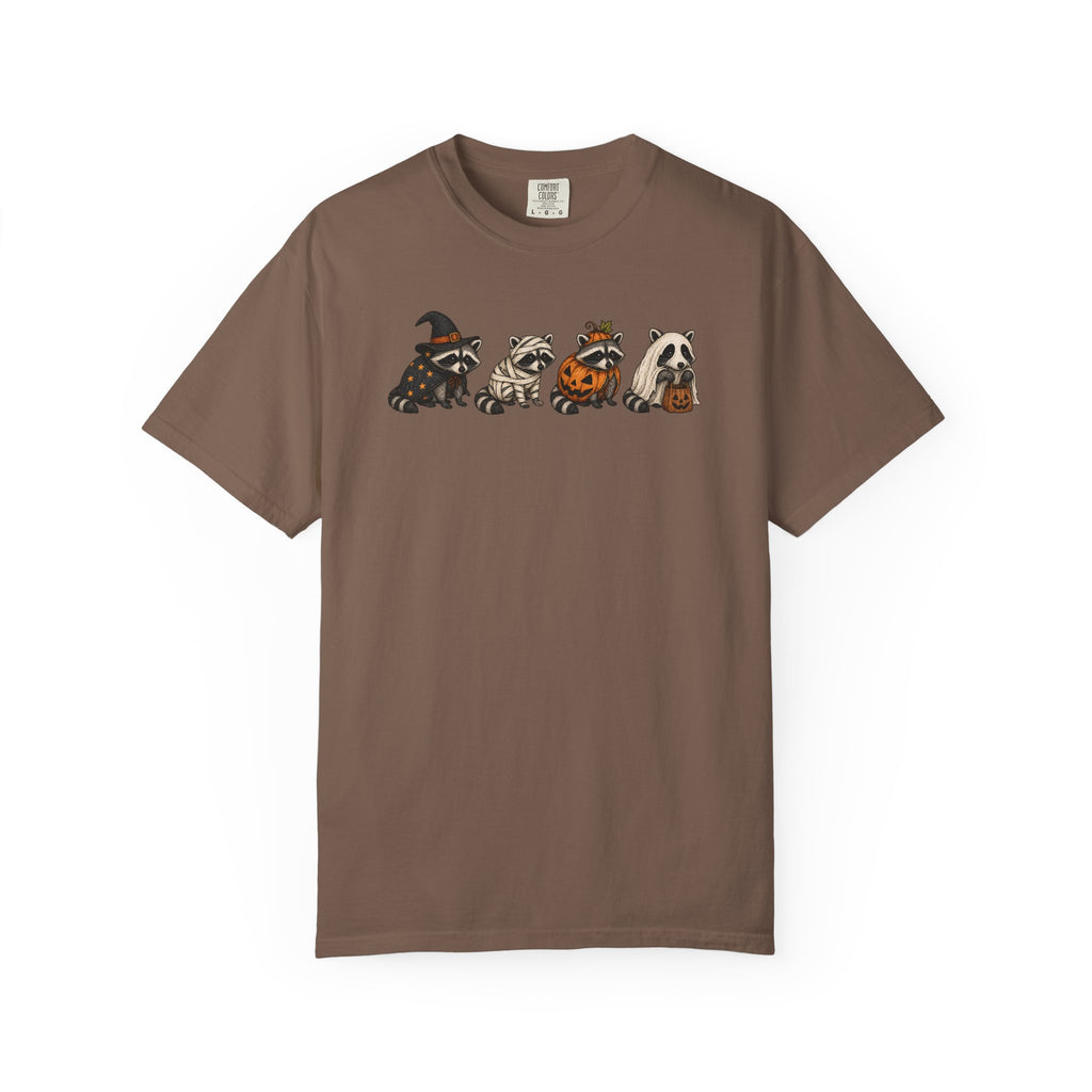 Raccoon Spooky Costume Comfort Colors T-Shirt