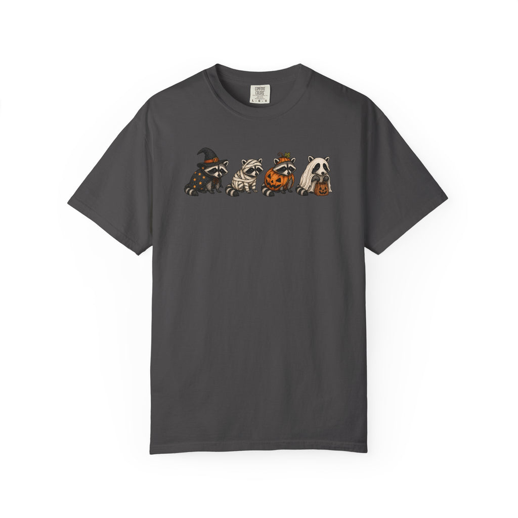 Raccoon Spooky Costume Comfort Colors T-Shirt