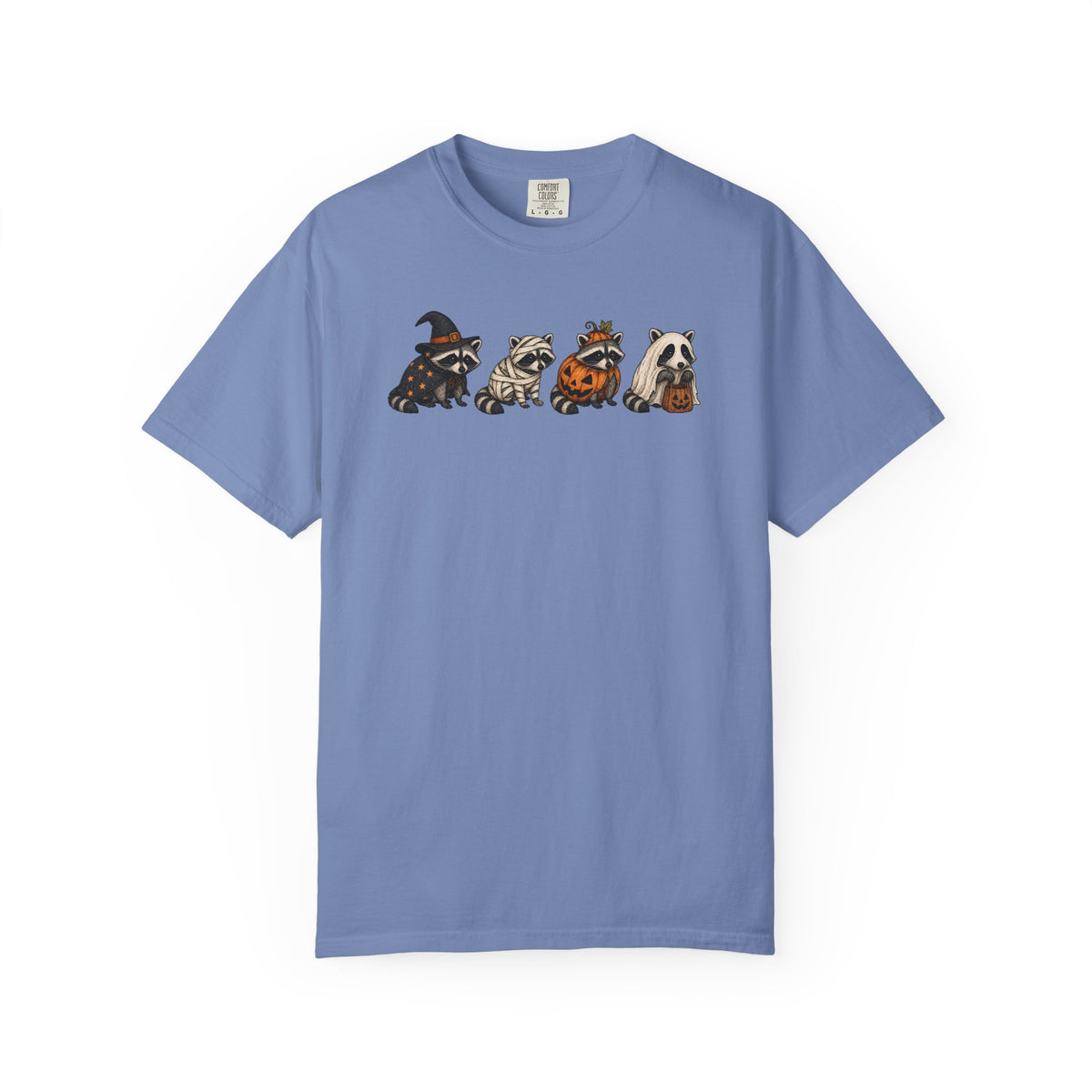 Raccoon Spooky Costume Comfort Colors T-Shirt