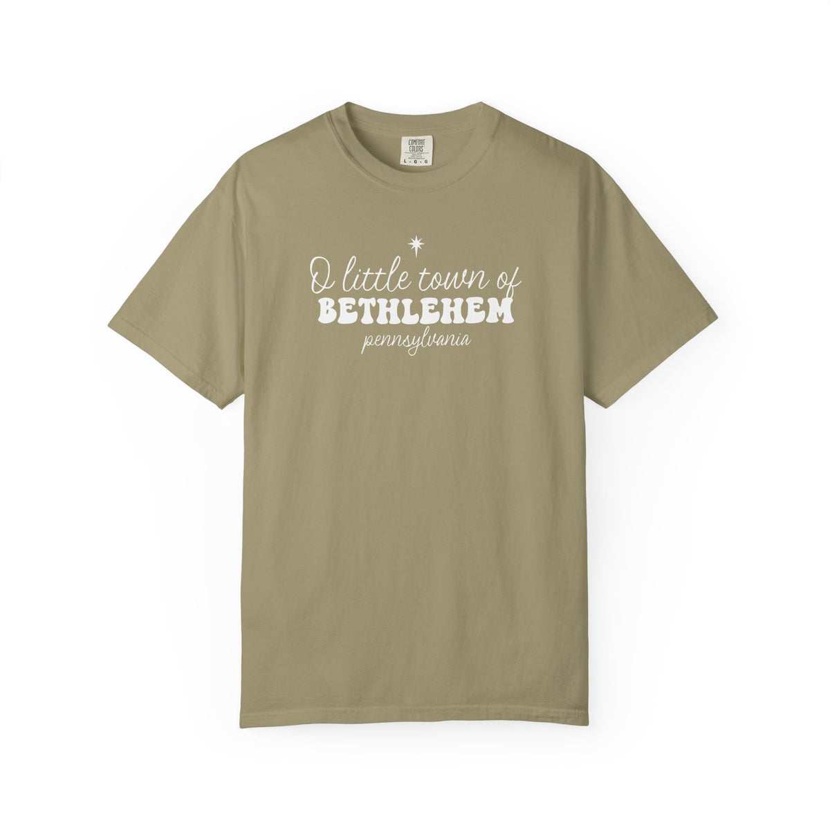 O Little Town of Bethlehem Comfort Colors T-Shirt