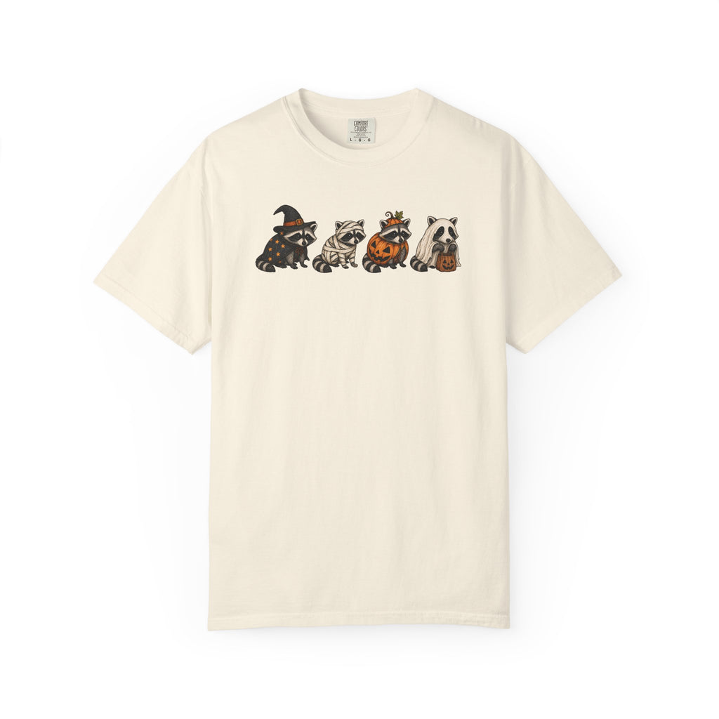 Raccoon Spooky Costume Comfort Colors T-Shirt