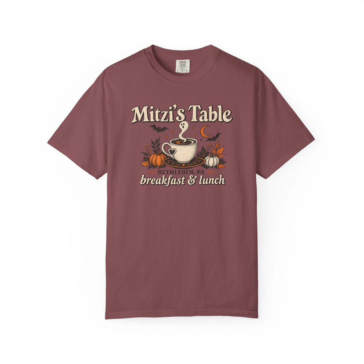 Mitzi's Table Halloween Comfort Colors T-Shirt