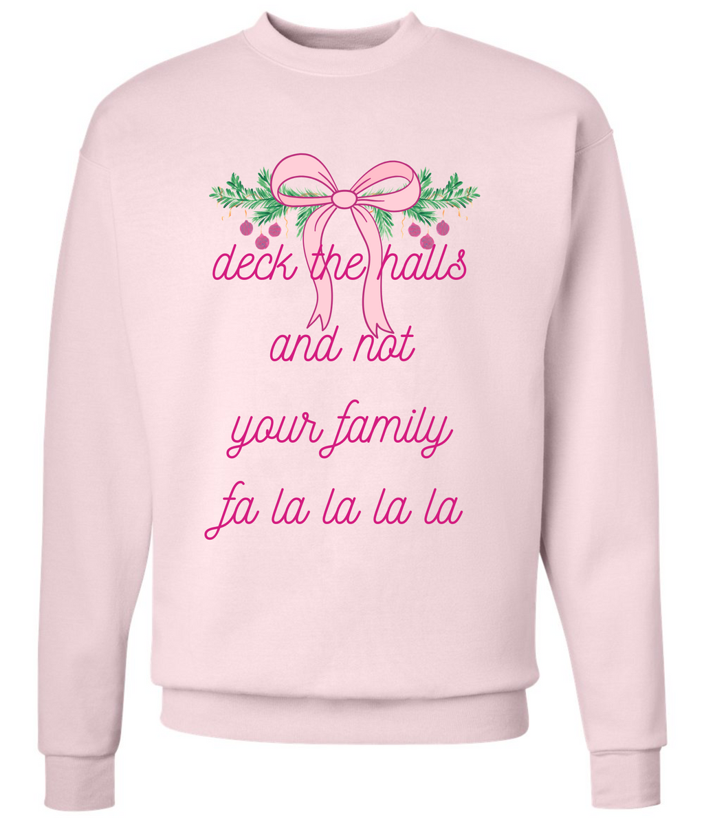 Christmas Deck the Halls Crewneck