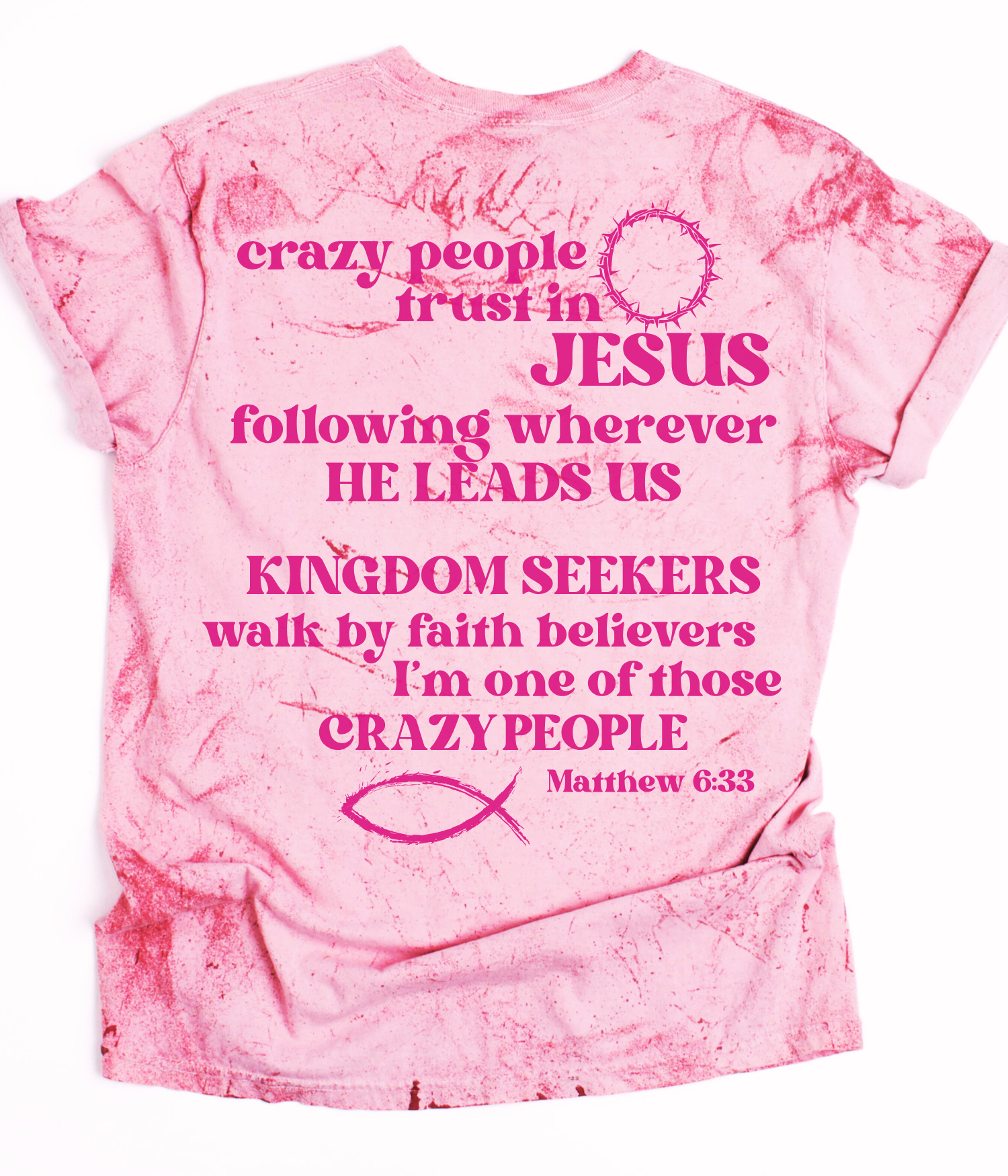 Kingdom Seeker Crazy People T-shirt